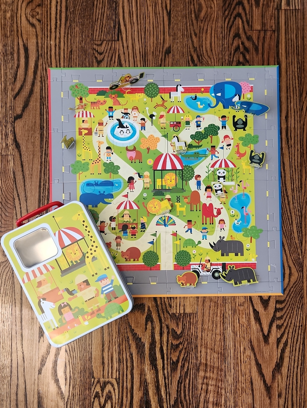 Hallmark Connect & Play Zoo Puzzle